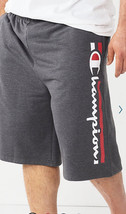 Mens Big &amp; Tall Champion Athletic Gym Lounge Sleepwear Fleece Shorts 5X Grey - £23.30 GBP