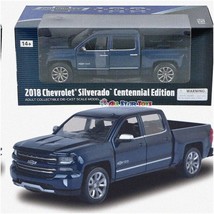 Silverado Centennial Blue Diecast Model Car - Limited Editi - £73.31 GBP