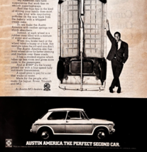 1970 Austin MG America Advertisement Vintage Automobilia Import Cars F15O - €21,56 EUR