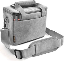 Fosoto Camera Bag Case With Waterproof Rain Cover Compatible For Nikon, T20,Grey - $36.99