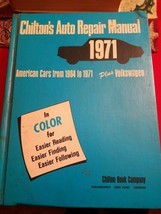 Chilton’s Auto Repair Manual 1971. American Cars From 1964 To 1971. Plus... - £23.59 GBP