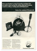 Prudential College Insurance &amp; Savings Plan Vintage 1968 Full-Page Magaz... - $9.70