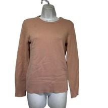 theory salomina pink back tie sweater Petite Size P - $32.66