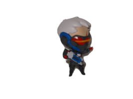 Cute But Deadly Series 2 Blizzard Overwatch Soldier 76 Figure Opened Cak... - $9.93