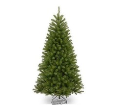 6&#39; North Valley Spruce Christmas Tree 680 branch tips Metal Tree Stand - $156.74