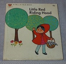 Children Classic Tell A Tale Book Little Red Riding Hood 1971 - £4.75 GBP