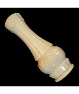Wheaton Milk Glass Bud Vase BULLSEYE Pattern 9&quot; tall Home Decor Beautifu... - £14.12 GBP