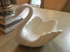 Vtg Lenox China Swan Medium Dish Centerpiece 8-1/2&quot; W Made In Usa - £18.27 GBP