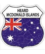 Heard Mcdonald Island Highway Shield Novelty Metal Magnet HSM-273 - $14.95