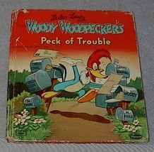 Tell A Tale Book Walter Lantz Woody Woodpecker Peck of Trouble 1951 - $5.95
