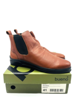 Bueno Women&#39;s Quark Leather Booties - Tan Karius , Size  US 10.5 / EUR 41 - £61.46 GBP
