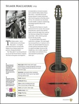 Django Reinhardt Selmer guitar article + Mike Rutherford Shergood Marathon Bass - $4.50