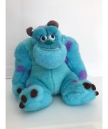 Pixar Disney, Sully, Blue, Monsters,Inc, 12&quot; Plush Toy, Vintage Original... - $418.61 MXN