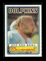 Vintage 1983 Topps Afc Pro Bowl Football Card #315 Bob Kuechenberg Dolphins - £3.86 GBP