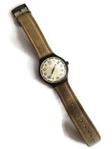 Swatch Watch Alarm Swiss AG 2004 CR2025 Water Resistant Brown Needs Repair - £28.63 GBP