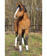 Handmade Poseable Art Doll - Realistic Horse Plush Toy - Stuffed Animal - $4,975.00