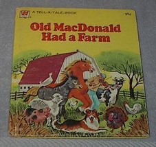 Children&#39;s Classic Tell A Tale Book Old MacDonald Had a Farm - $5.95