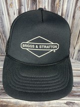 Vintage KC Briggs &amp; Stratton Mesh Back Rope Foam Double Snapback Trucker... - £7.44 GBP