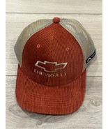 Spacecraft Trucker Chevy Chevrolet Cap Hat Mesh Snapback Corduroy - $14.84