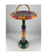 Mackenzie Childs Inspired Vintage Ashtray Unique Rare Collectible Colorful - $4,417.67 MXN