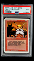 1994 MtG Magic the Gathering Revised Dwarven Warriors Red PSA 9 *Only 14 Higher* - £46.77 GBP