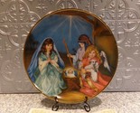 Silent Night 1986 Christmas Collector Plate Sandra Kuck Reco - $17.98