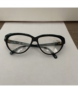 Vintage New Green Marble Silhouette Cat Eye Plastic Glasses  58-13-135 - $48.02 CAD