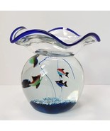 Dynasty Gallery Heirloom Collectibles Fish Aquarium Paperweight Tealight... - $49.50