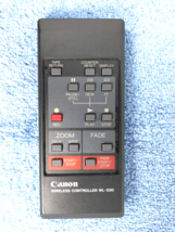 Canon Wireless Camcorder Controller WL-E80 Remote Control OEM - Tested-Works! - £10.00 GBP