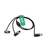 Low-Profile Ta5F To Ta3F 20 Hangton Audio Y Cable For Zaxcom Qrx200 Lect... - $112.63 CAD