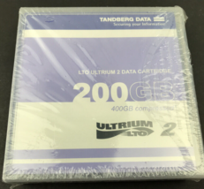 TANDBERG DATA CARTRIDGE LTO-2 Ultrium 200/400GB TAPE SEALED PACK - $8.89
