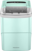 Insignia- 26 Lb. Portable Ice Maker with Auto Shut-Off - Mint - £134.30 GBP