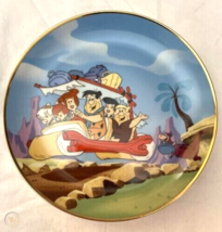 The Flintstones Original Stone Age Family 1992 Collector Porcelain Plate - £11.68 GBP