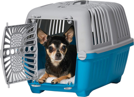 Midwest Spree Travel Pet Carrier | Hard-Sided Pet Kennel Ideal for Toy Dog Breed - £23.43 GBP