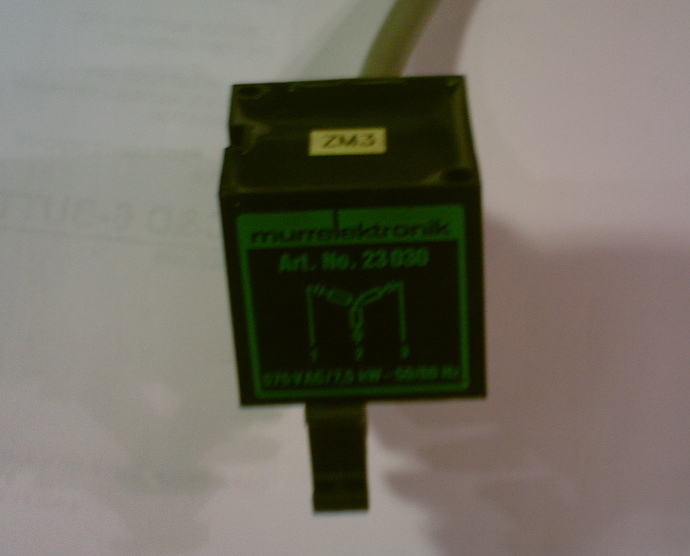 Murr Elektronik Motor Suppressor art. No. 23030 - $25.50