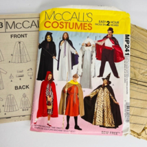 Vtg  McCalls Costumes Pattern CosplayMagician Robin Hood Riding Hood Cape MP241 - £14.90 GBP