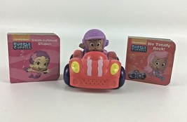 Bubble Guppies Board Books Molly Roll N Go Slider Figure Vehicle 4pc Lot 2014 - £15.51 GBP