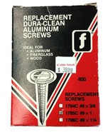 1785C Dura-Clean 9 x1 Aluminum Replacement SCREWS - 400Pk - £30.96 GBP