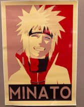 Propaganda Poster - Naruto - Minato Namikaze approx 11.5&quot; x 16.5&quot; - £5.08 GBP