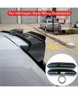2pcs For Oettinger Roof Spoiler Extentions Flaps Rear Wing Fit Vw Golf 7... - £35.05 GBP