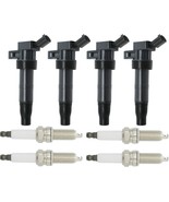 Ignition Coil Pack UF647 and Iridium Spark Plugs 273002G700 Fits For 201... - €72,30 EUR