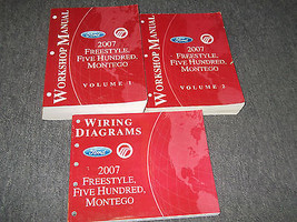 2007 Ford Freestyle Cinque Hundred 500 Montego Servizio Negozio Repair Manual Di - £67.61 GBP