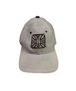 West Coast Choppers Grey &amp; Black Logo Snapback Motorcycle Hat - Authenti... - $403.01 MXN
