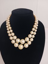 Vintage Richelieu 2 Strand Faux Pearl Necklace 17&quot; - $302.90 MXN