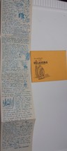 Vintage Greetings from Oklahoma Humorous Long Letter 1959 - £2.23 GBP