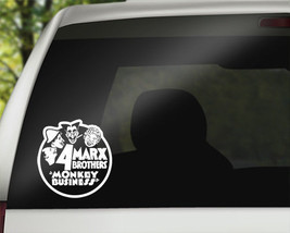 The Four Marx Brothers Monkey Business Vinyl Decal / Sticker Groucho Harpo Chico - £4.77 GBP