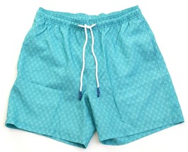 Southern Tide Aqua Ocean Brief Lined Swim Trunks Water Shorts Men&#39;s NWT - £67.23 GBP