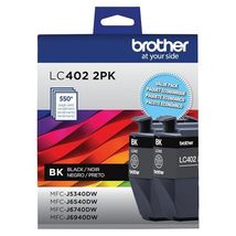 Brother Genuine LC402BK Standard Yield Black Ink Cartridge - £24.64 GBP+