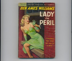Williams - LADY IN PERIL - 1949 - classic Belarski cover art - £9.50 GBP
