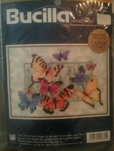 Bucilla Butterfly Surprise Needlepoint  NEW #4764 - $9.69